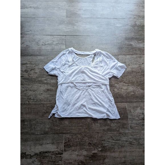 ALO YOGA Glide Short Sleeve T Shirt Cutout - Picture 5 of 7